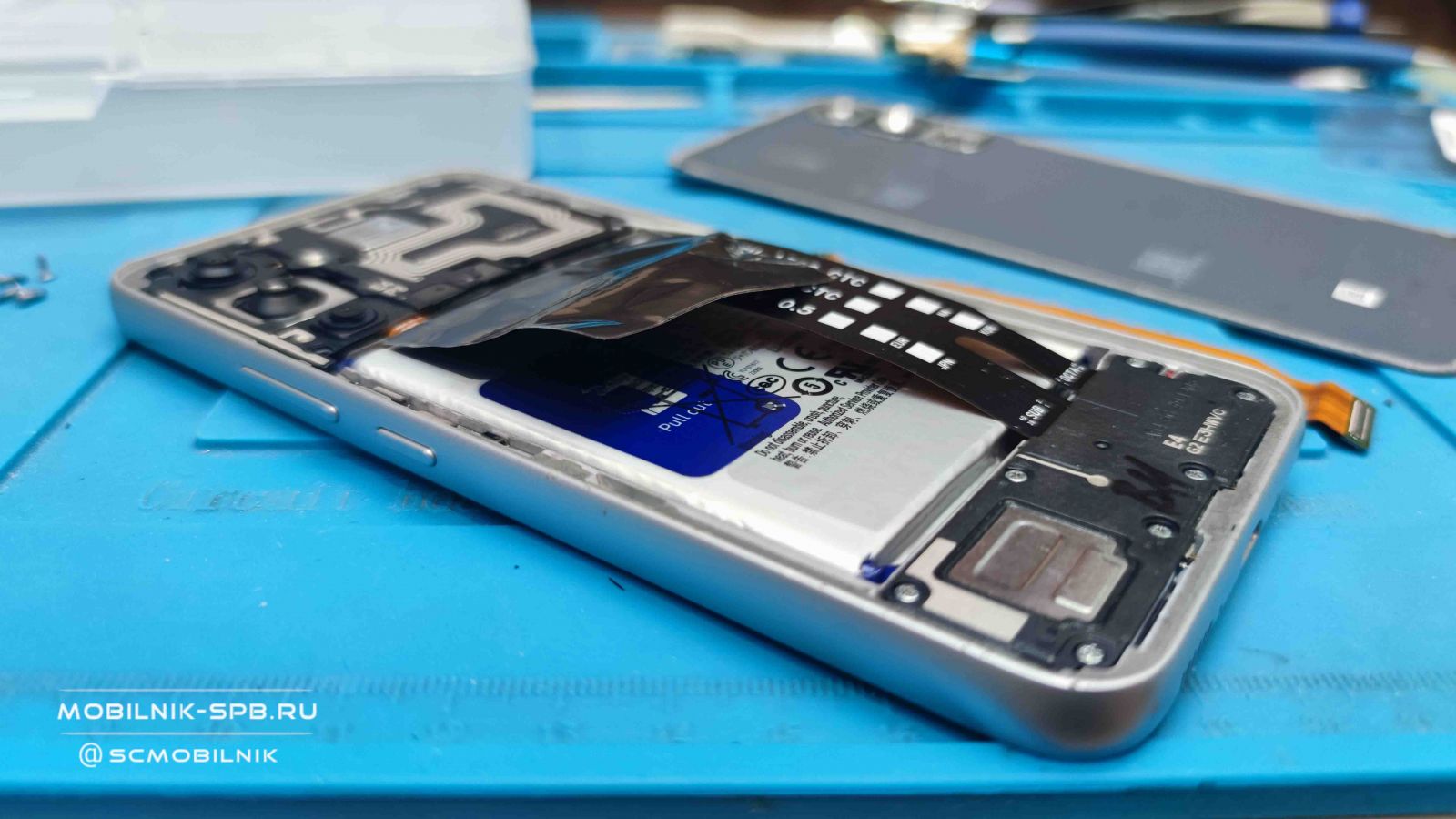 Samsung A34 A346E/ A54 A546E перегрев, не заряжается - причина и решение