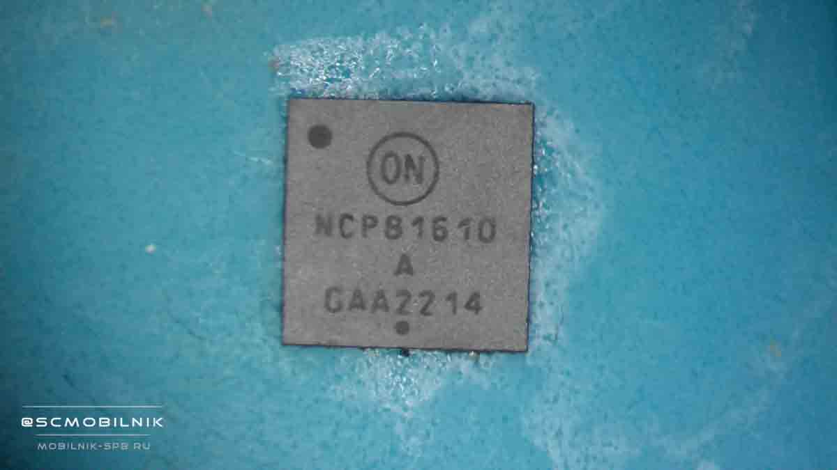 Основная шим NCP81610A. RTX3060