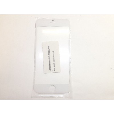 Стекло защитное модуля iPhone 6 белое