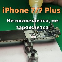 iPhone 7 не включается, не заряжается