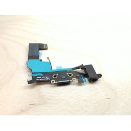 Шлейф iPhone SE с разъемом зарядки черный копия