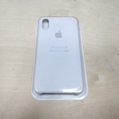 Чехол iPhone X/XS Silicone Case белый