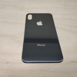 Задняя крышка iPhone X черная копия
