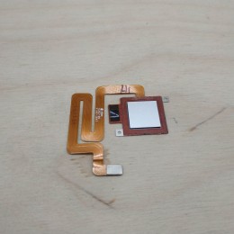Шлейф Xiaomi Redmi 4 сканер отпечатка пальца серебро оригинал