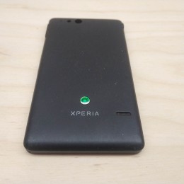 Крышка Sony Xperia Go ST27i черная б/у