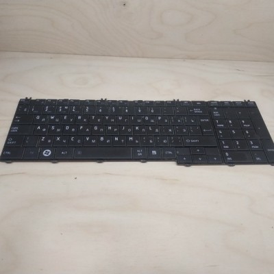 Клавиатура Toshiba L650 C650 L655 C655 черная б/у