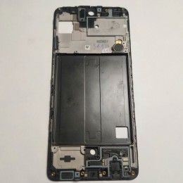 Рамка дисплея Samsung A51 A515 черная оригинал б/у