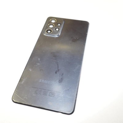 Крышка Samsung A52 SM-A525F черная оригинал б/у