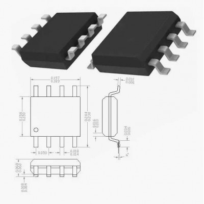 Bios флеш память MX25U1633FZNQ SOP8