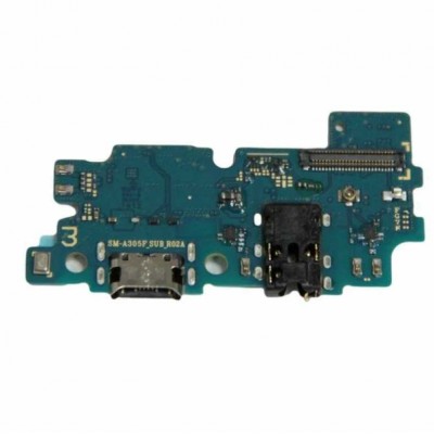 Плата Samsung A50 A505F нижняя разъем/микрофон/гарнитура оригинал
