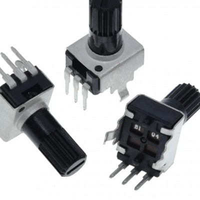 Регулируемый потенциометр RV09 1КОм Регулируемый потенциометр RV09 1КОм