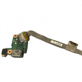 Доп плата Asus N56 N56D N56J N56V VGA + доп кнопка + разъем для сабвуфера 60NB03J0-IO1