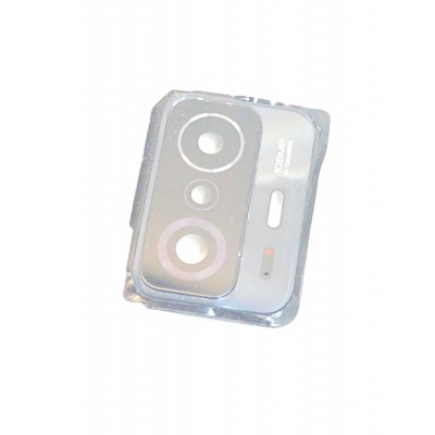 Стекло камеры Xiaomi 11T/11T Pro (21081111RG/2107113SG) в сборе с рамкой черный оригинал