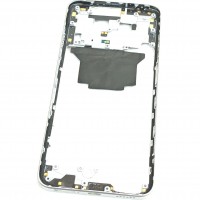 Средняя часть, рамка Huawei Nova Y91 (STG-LX1) серебро оригинал