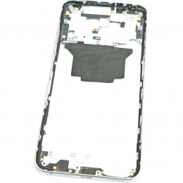 Средняя часть, рамка Huawei Nova Y91 (STG-LX1) серебро оригинал