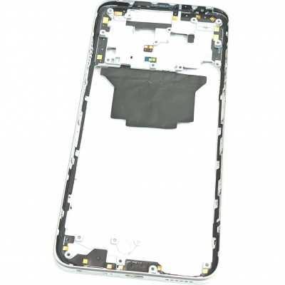 Средняя часть, рамка Huawei Nova Y91 (STG-LX1) серебро оригинал Средняя часть, рамка Huawei Nova Y91 (STG-LX1) серебро оригинал