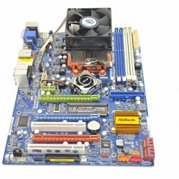 Материнская плата ASRock M3A785GXH+CPU AMD Athlon II X3 440+охлаждение