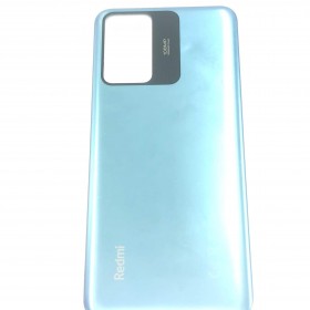 Крышка Xiaomi Redmi Note 12S (23030RAC7Y) голубая оригинал