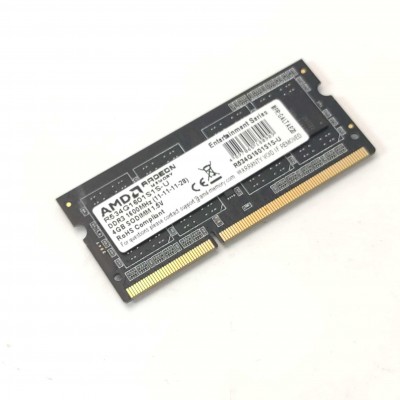 Оперативная память AMD 4GB PC3 1600 SO-DIMM DDR3