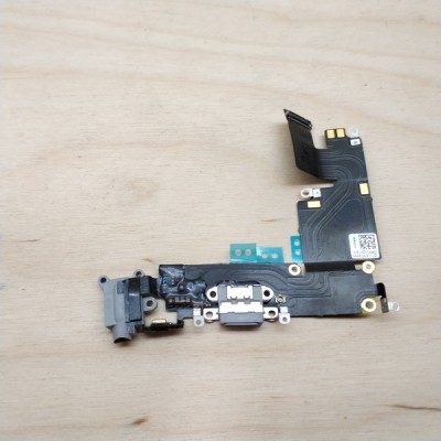 Шлейф iPhone 6 PLUS разъема зарядки серый