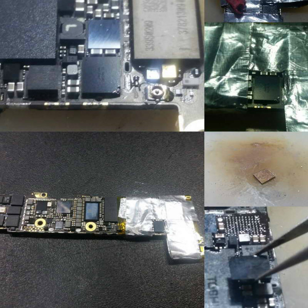 iPhone 5s не работает или частично не работает тачскрин, сенсор 